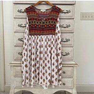 Umgee Babydoll Dress. 2x. Lightweight and cute!!